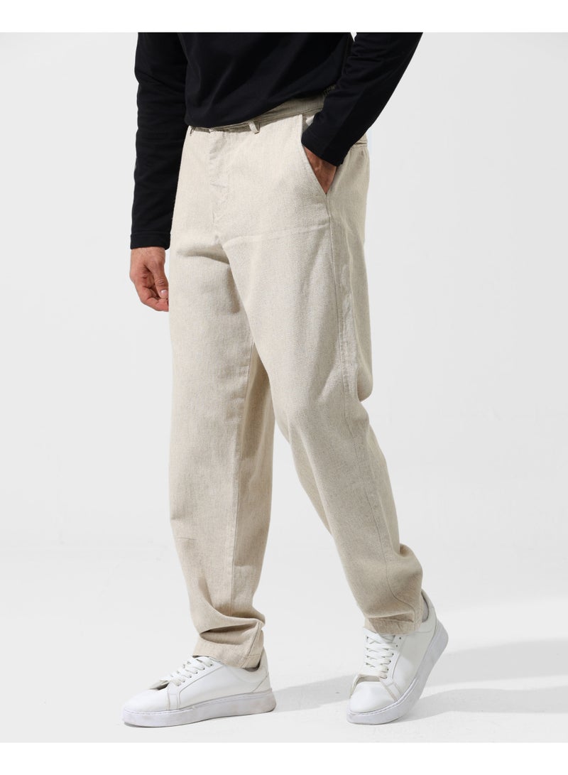Dott Men’s Relaxed Fit Linen Pants - Image 3